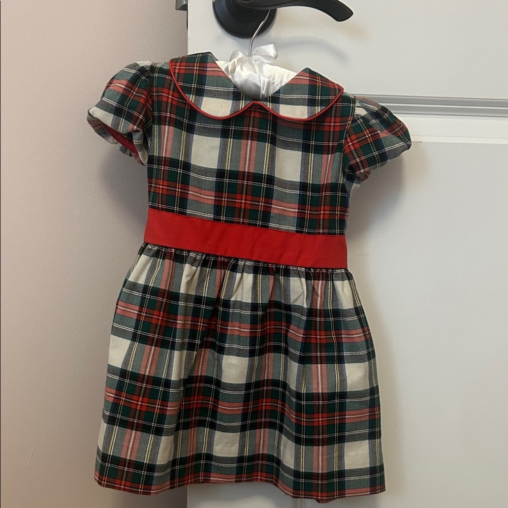 TBBC Holiday Plaid Dress size 18-24 months